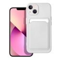 IPhone 14 Silicone Card Case White
