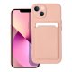 IPhone 14 Plus Silicone Card Case Pink