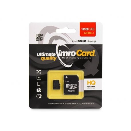 IMRO Memory Micro SD Card 128GB With Adapter