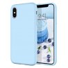 IPhone X/XS Silicone Case Baby Blue