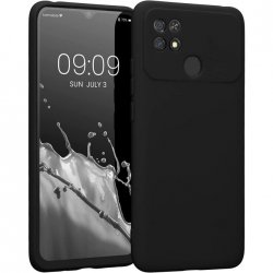 Xiaomi Pocofone C40 Silky And Soft Touch Silicone Cover Black