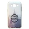 Samsung Galaxy J5 2015 J500 Electroplated Case I am Strong