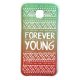 Samsung Galaxy J5 2015 J500 Electroplated Case Forever Young