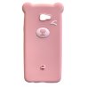 Samsung Galaxy J4 Plus J415 Silcone Case Bear Pink