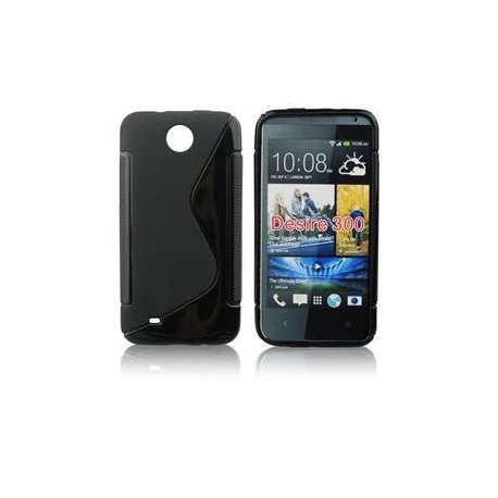 HTC Desire 200 Silicone Case Black