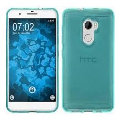 HTC One X Silicone Case Blue Transperant