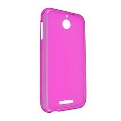 HTC Desire 510 Silicone Case Pink Transperant