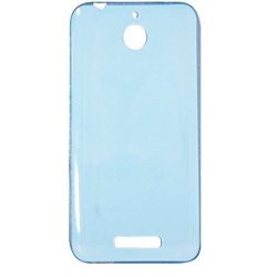 HTC Desire 510 Silicone Case Transperant Blue