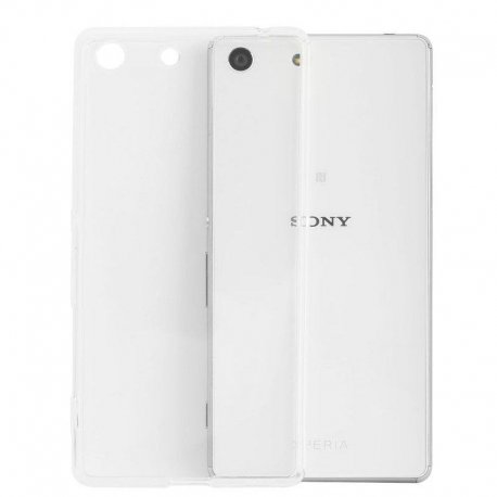 Sony Xperia M5 Silicone Case Transperant Matte