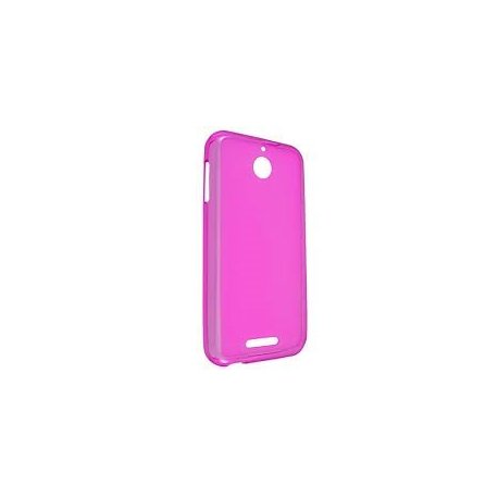 LG G3 Mini Silicone Case Transperant Hot Pink