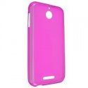 LG G3 Mini Silicone Case Transperant Hot Pink