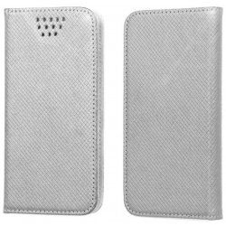 MBaccess Universal 4.7"-5,3" Smart Book Case Magnet Silver