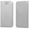MBaccess Universal 4.7"-5,3" Smart Book Case Magnet Silver