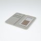 MBaccess Universal 4.7"-5,3" Smart Book Case Magnet Silver