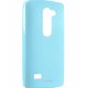 Lg Leon Silicone Case Transperant Blue