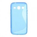 Samsung Galaxy Core Plus G350 Silicone Case Transperant Blue