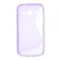 Samsung Galaxy Core 2 G355h Silicone Case Transperant Matte Purple
