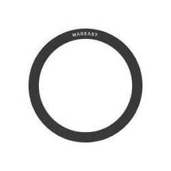 Silicone MagSafe Magnetic Ring Black