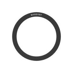 Silicone MagSafe Magnetic Ring Black