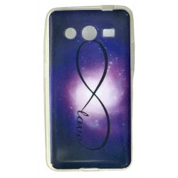 Samsung Galaxy Core 2 G355 Electroplated Case Infinity