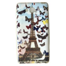 LG D605/L9II Electroplated Case Eiffel Tower Butterflies