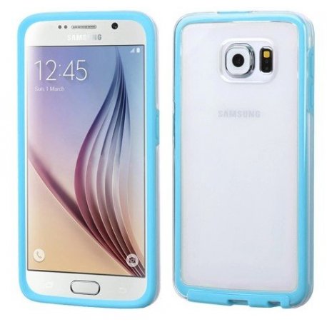 Samsung Galaxy Grand Neo i9060 Plate Case Transperant Blue