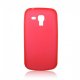 Samsung Galaxy S3 Mini i8190 Silicone Case Red