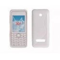 Nokia 301 Silicone Case White
