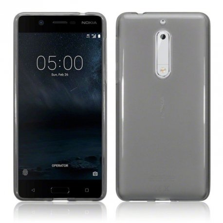 Nokia 5 Silicone Case Transperant Black