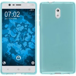 Nokia N881E Silicone Case Transperant Turquoise