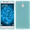 ZTE N881E Silicone Case Transperant Turquoise
