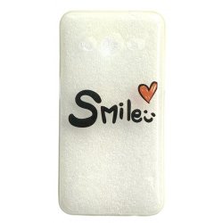 Samsung Galaxy Core 2 G355h Silicone Case Smile