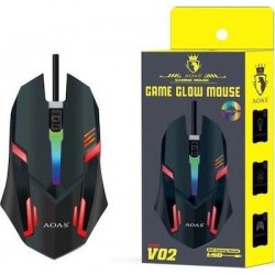 Aoas v02 Gaming Mouse Black