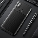 Huawei Y5 2018/Honor 7S Case Carbon Fiber Design TPU Flexible Soft Black