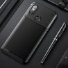 Huawei Y5 2018/Honor 7S Case Carbon Fiber Design TPU Flexible Soft Black