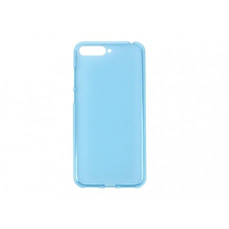 Huawei Υ6 Prime 2018 Silicone Case Transperant Blue