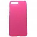 Huawei Y6 2018 Silky And Soft Touch Finish Silicone Case Hot Pink