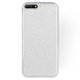 Huawei Y6 2018 Glitter Case Silver