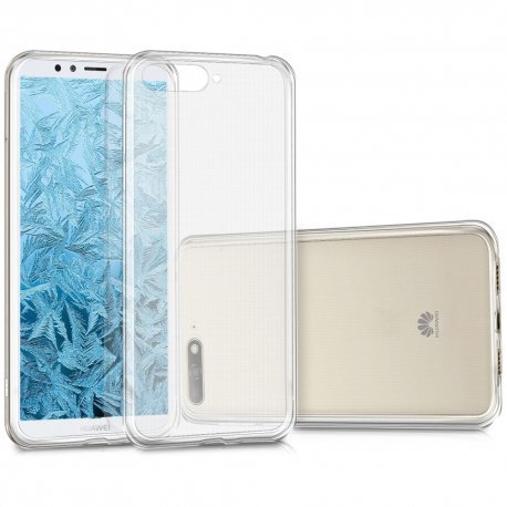 Huawei Y7 2018 Silicone Case Transperant