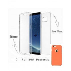 Huawei P8 Lite 360 Degree Full Body Case Orange