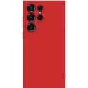 Samsung Galaxy S23 Ultra S918 Silicone Case Full Camera Protection Red