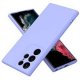 Samsung Galaxy S23 Ultra S918 Silicone Case Full Camera Protection Lila