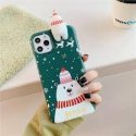 IPhone 12 Bear Christmas Case Green