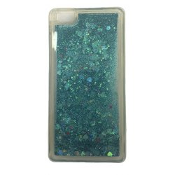 Huawei P8 Lite 2017 /P9 Lite 2017 Liquid Glitter Case Blue