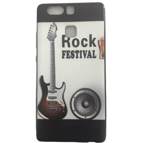 Huawei P9 Electroplated Case Rock Festival