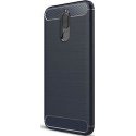Huawei Mate 10 Lite Case Carbon Fiber Design TPU Flexible Soft Black