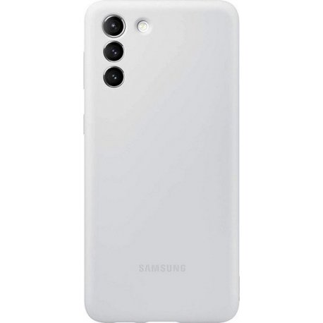 Samsung Galaxy S21+ 5G G996 Original Case Silicone Cover Light Gray Blister EU