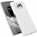 Xiaomi Pocofone X3 Silky And Soft Touch Silicone Cover Camera Protect White