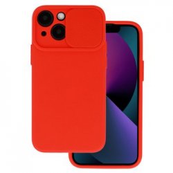 IPhone 11 Pro Max Silicone Case Sliding Protection Camera Lens Window Red