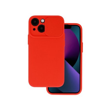 IPhone 11 Pro Max Silicone Case Sliding Protection Camera Lens Window Red